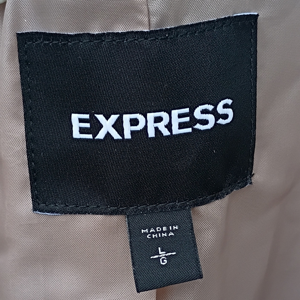 SOLD Express Faux Fur Coat - Picture 6 of 7
